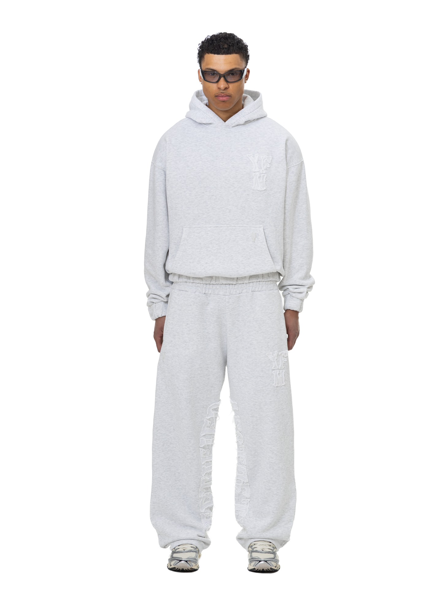 C/A HOODIE LIGHT GREY