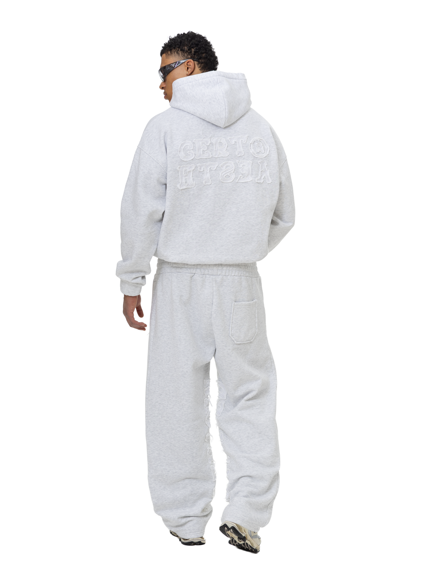 C/A HOODIE LIGHT GREY